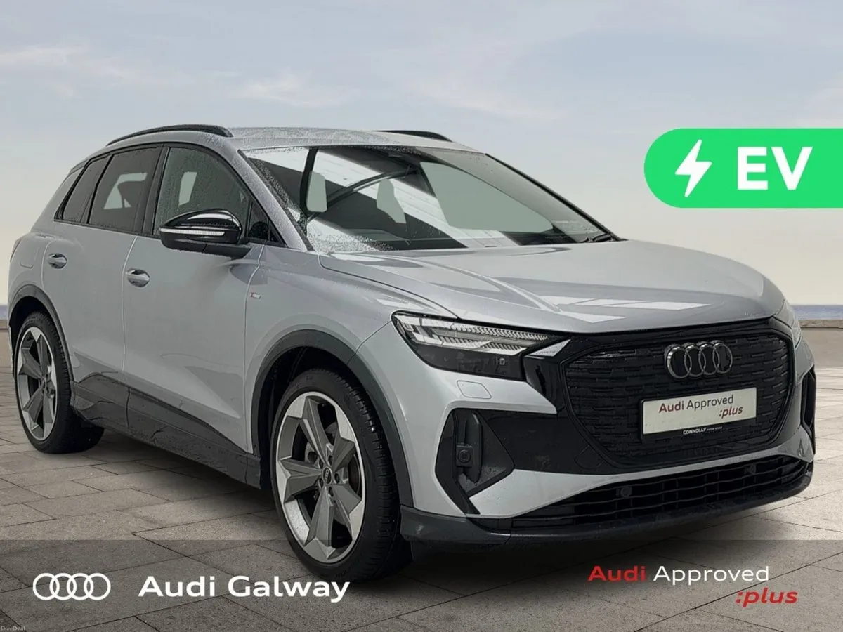 Audi Q4 e-tron €422 p/m - Q4 E-TRON BLACK EDITION - Image 1