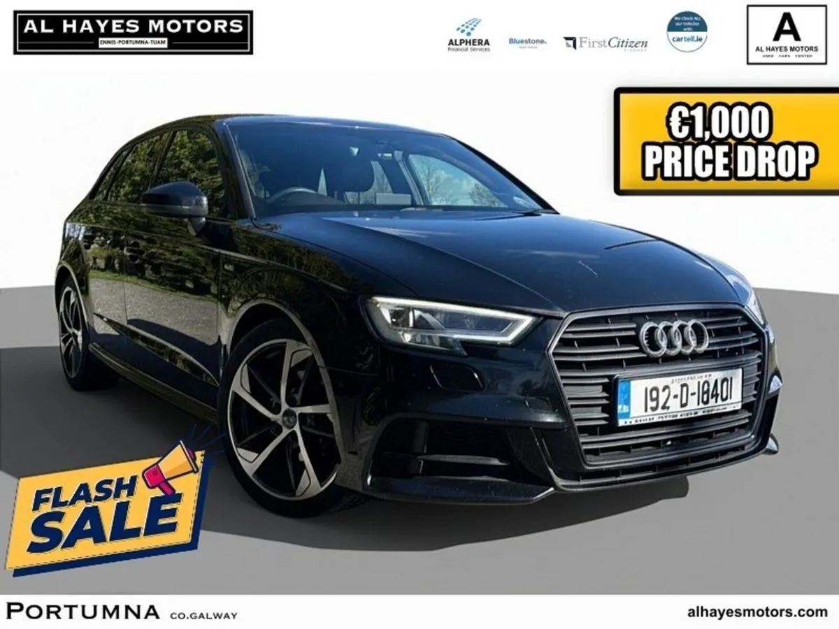 Audi A3 S-Line 1.6TDI 116Bhp *€1K PRICE DROP!!* - Image 1