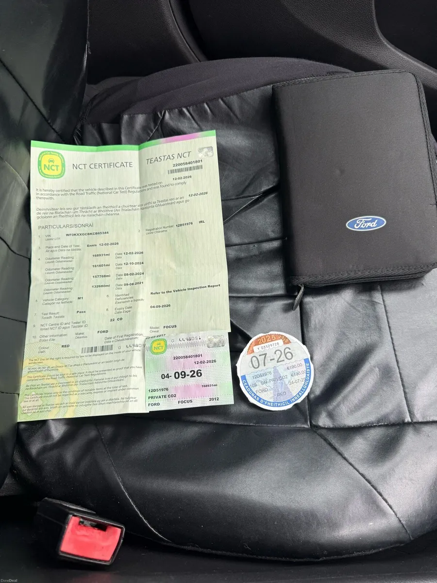 2012 Ford Focus Titanium 1.6TDCI Nct & Taxed - Image 3