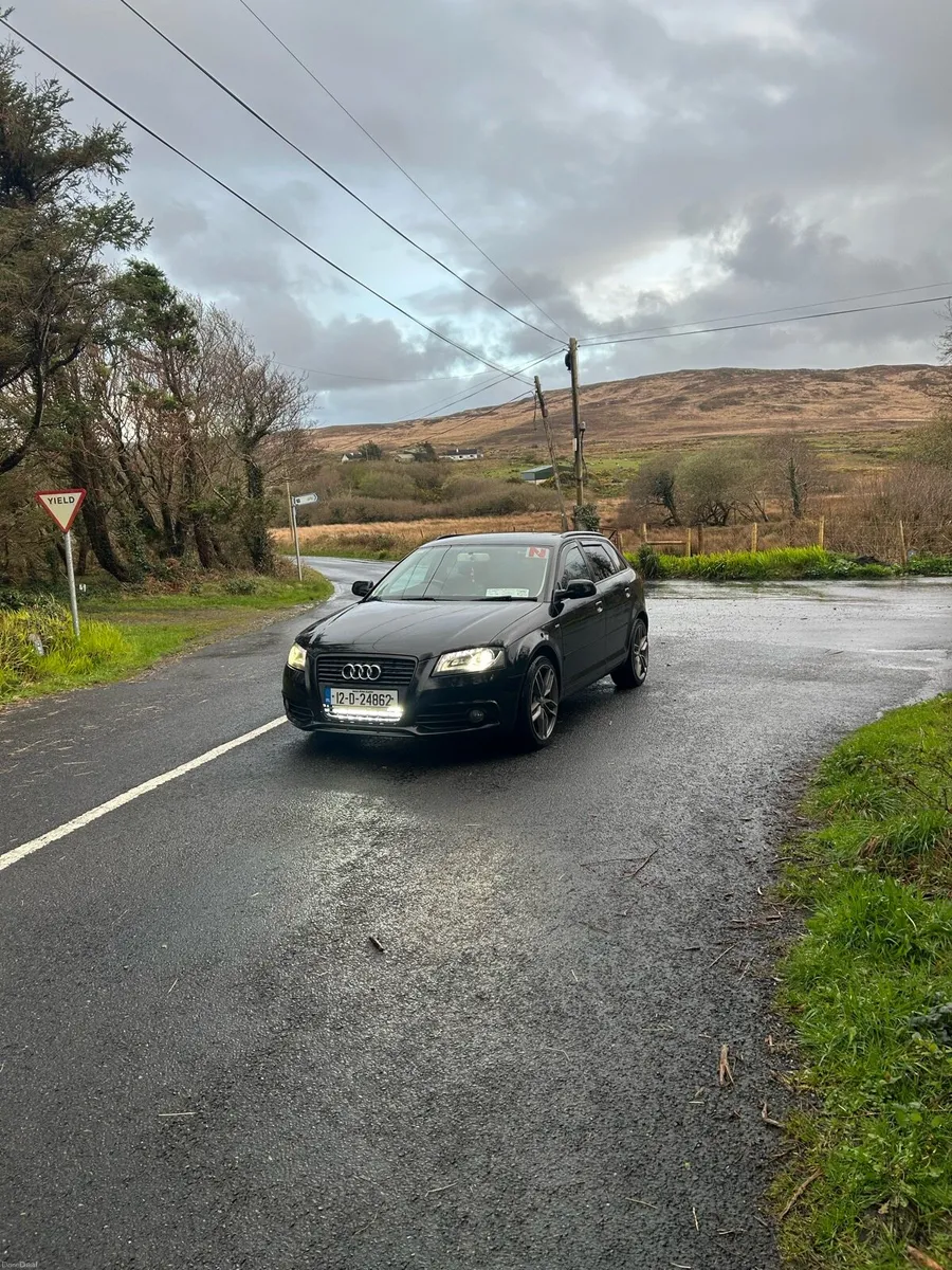 Audi A3 Sline 2012 Black - Image 1