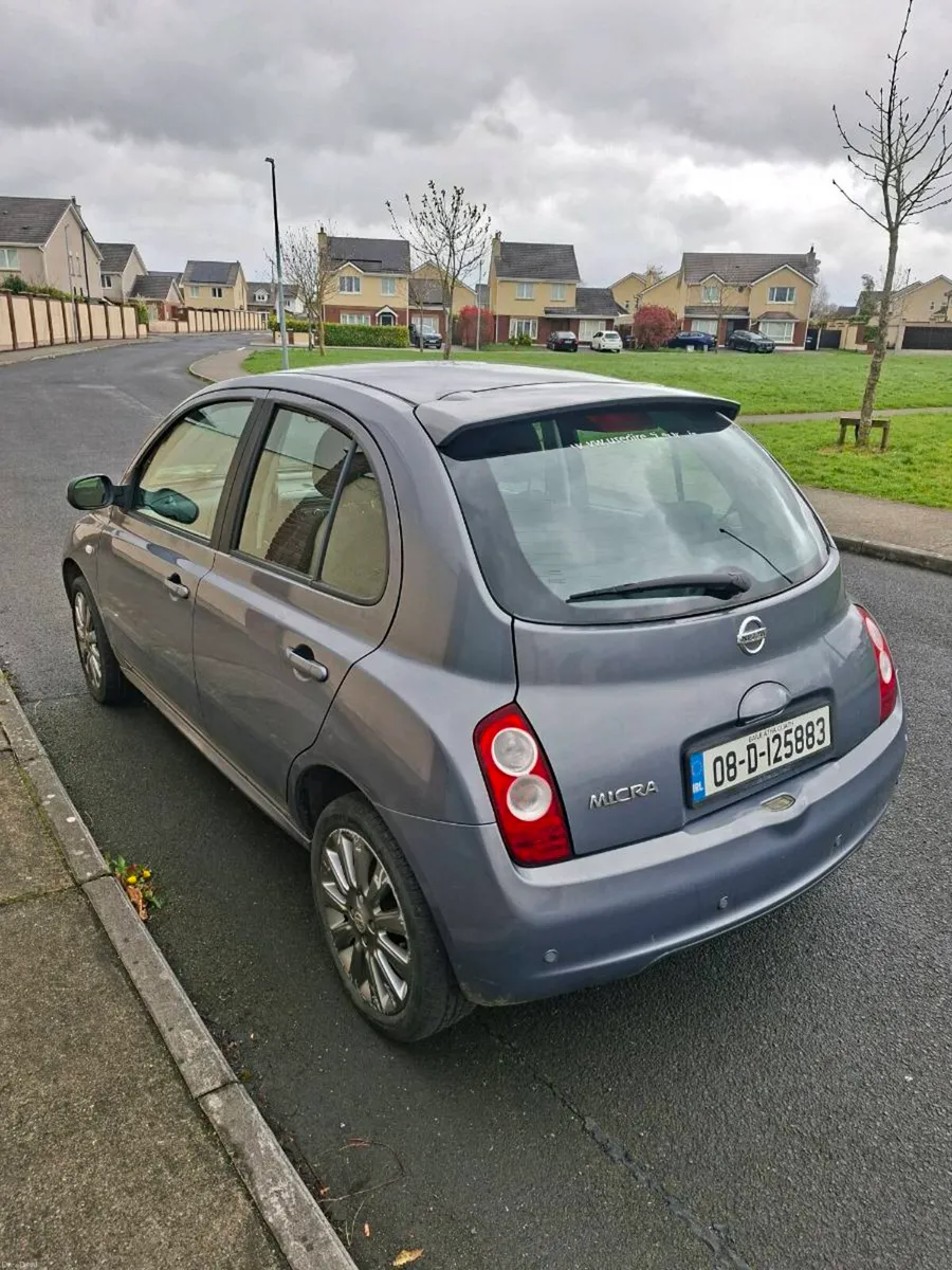 NISSAN MICRA 2008 NEW NCT TAX 10/26 LOW MILES - Image 3