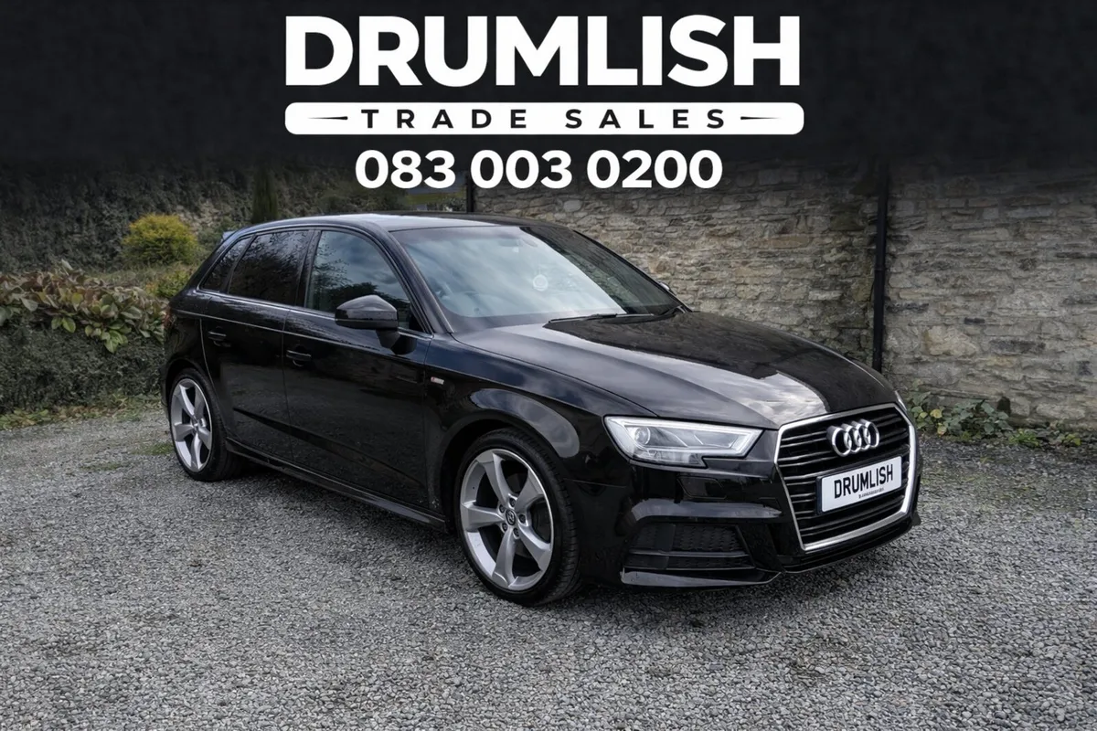2017 Audi A3 S Line 1.6 TDI 110Bhp S Tronic Auto - Image 1