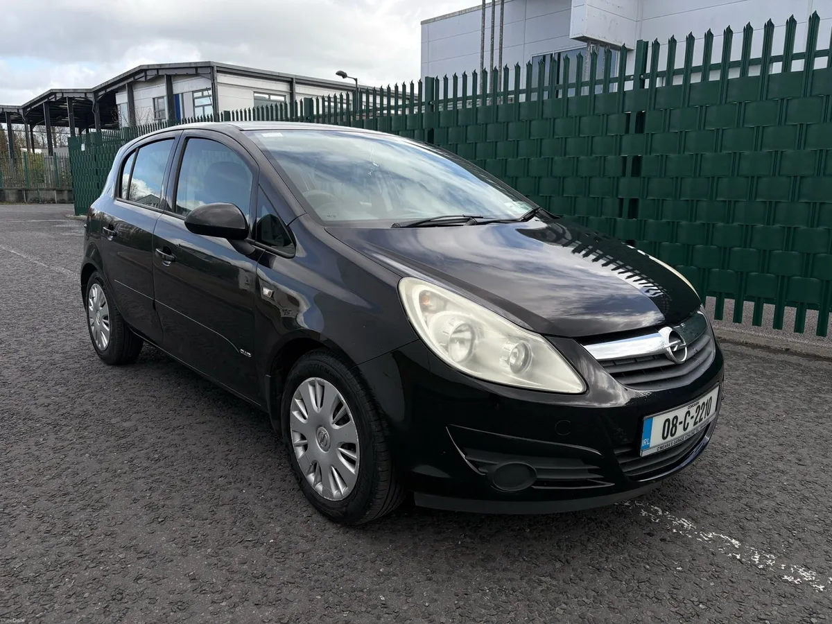 2008 Opel Corsa 1.4 Petrol NCT 29/12/26 - Image 1