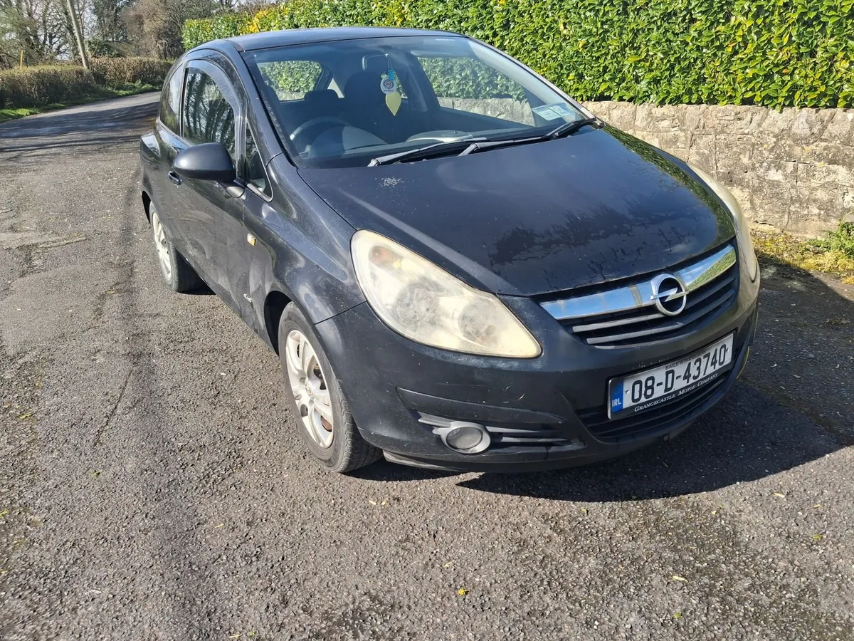 2008 Opel Corsa 1.2 petrol, new nct 05/2027 - Image 2