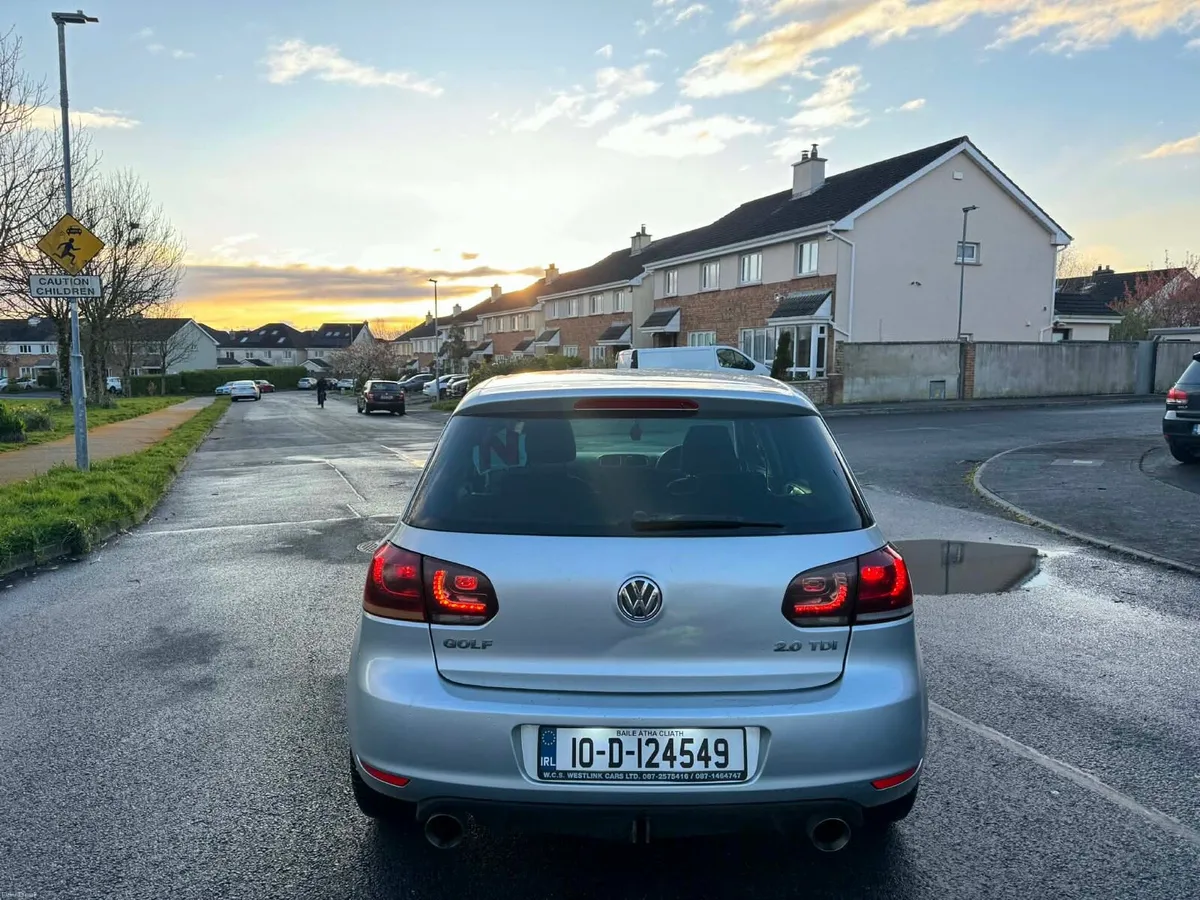 Vw golf 2010 GT SPORT NCT&TAX €2450 - Image 2
