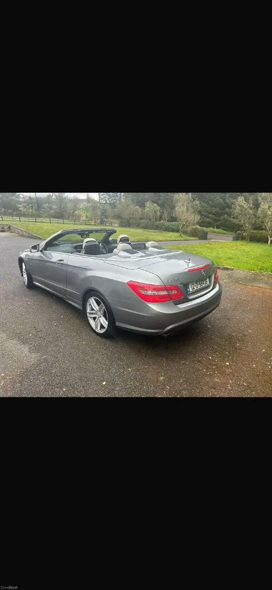 Mercedes-Benz E-Class 2012 Sport Convertable - Image 3