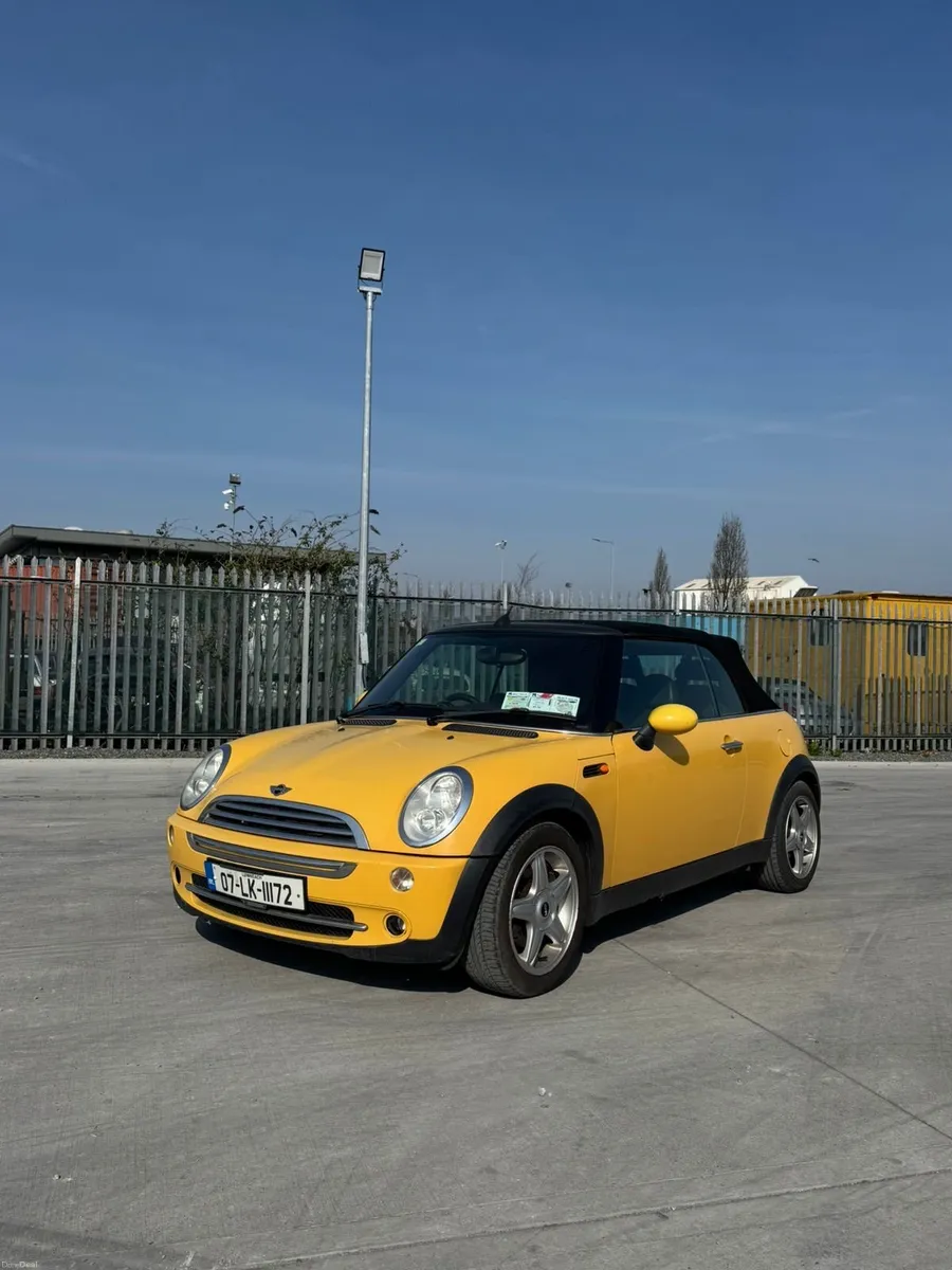 Mini Cooper Convertible 1.6 116BHP(NEW NCT) - Image 1