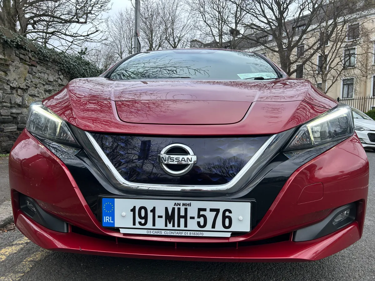 2019 NISSAN LEAF 40kw   SAT NAV PARKING CAMERA - Image 2