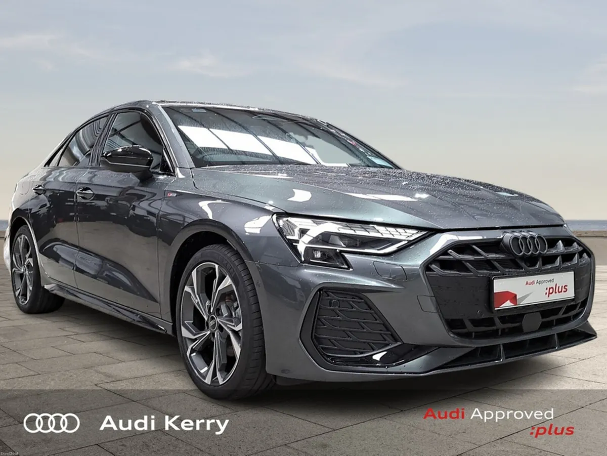 Audi A3 SALOON 1.5 30TFSI 115BHP S-LINE WITH BLACK - Image 1