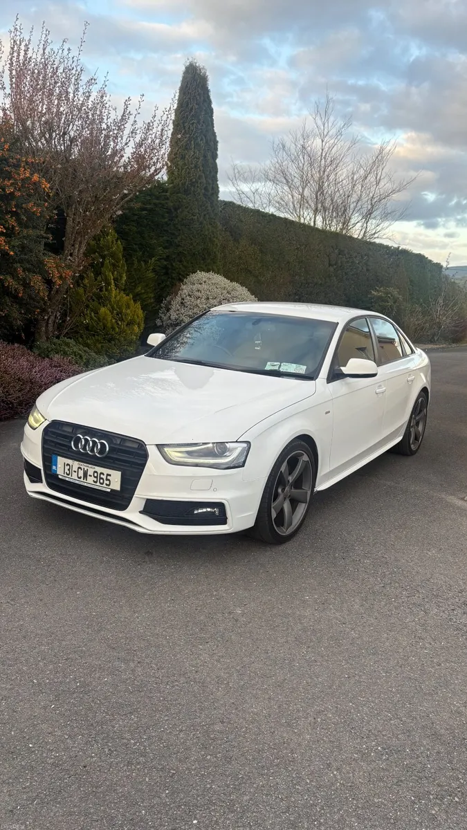 AUDI A4 2.0 TDI S LINE 141BHP BLACK EDITION - Image 1