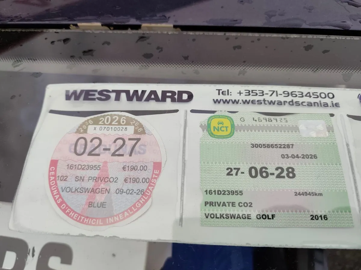 Vw Golf 161 1.6  Estate 2 Owners Nct 6/28 Tax 2/27 - Image 4