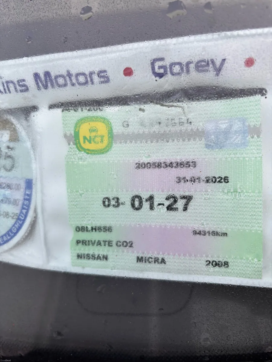 Nissan micra new nct low kms - Image 4