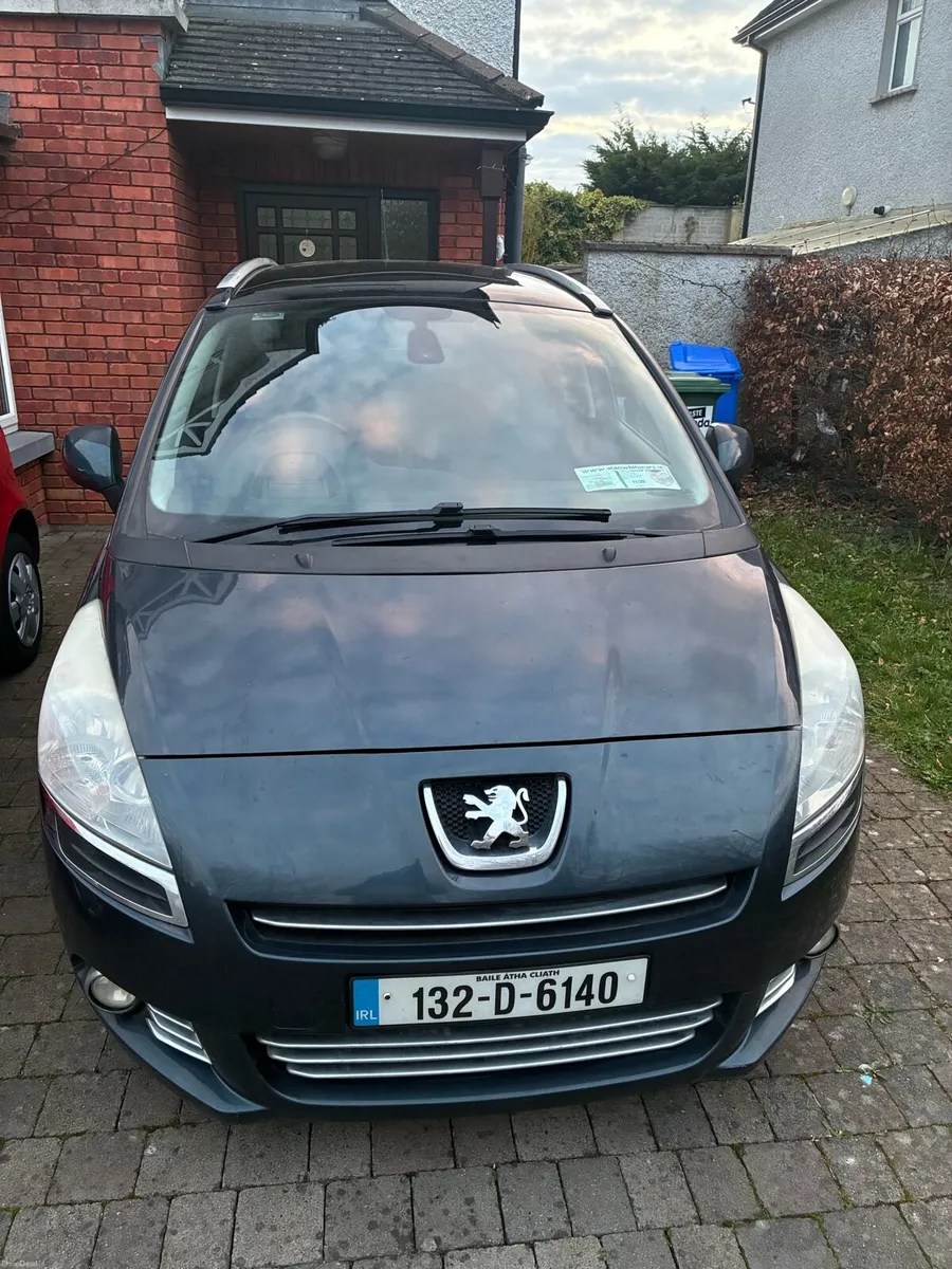2013 Peugeot 5008  Diesel with NCT for sale - Image 1