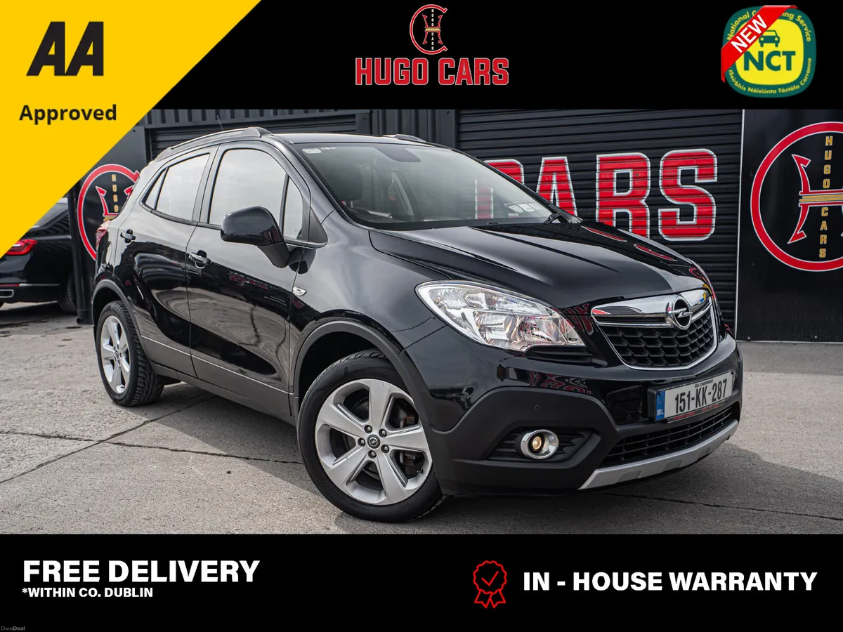 2015 Opel Mokka 1.7d/Low kms/New NCT/Warranty - Image 1