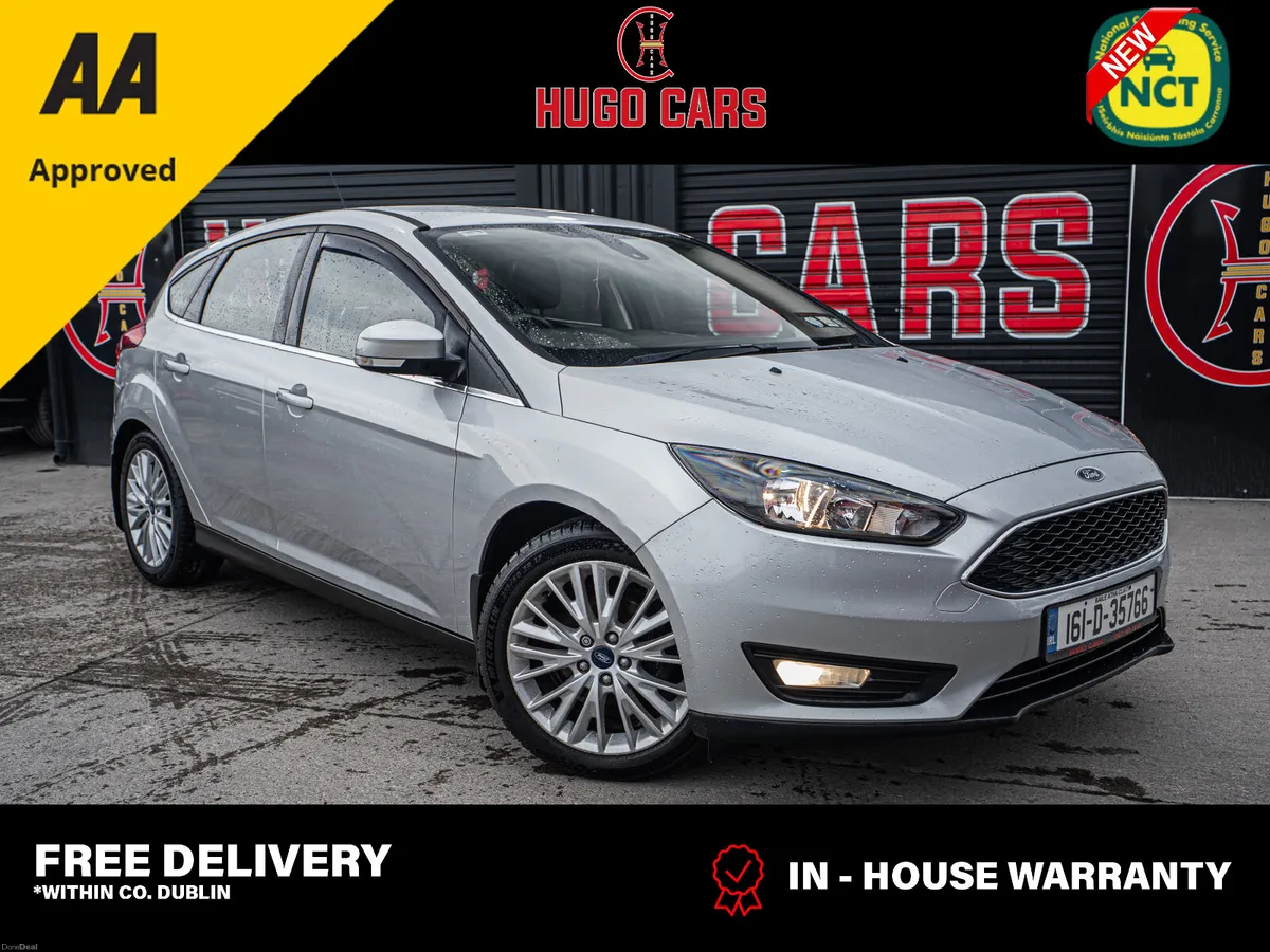 2016 Focus 1.5d/FSH/New NCT/Irish/1yr warranty - Image 1