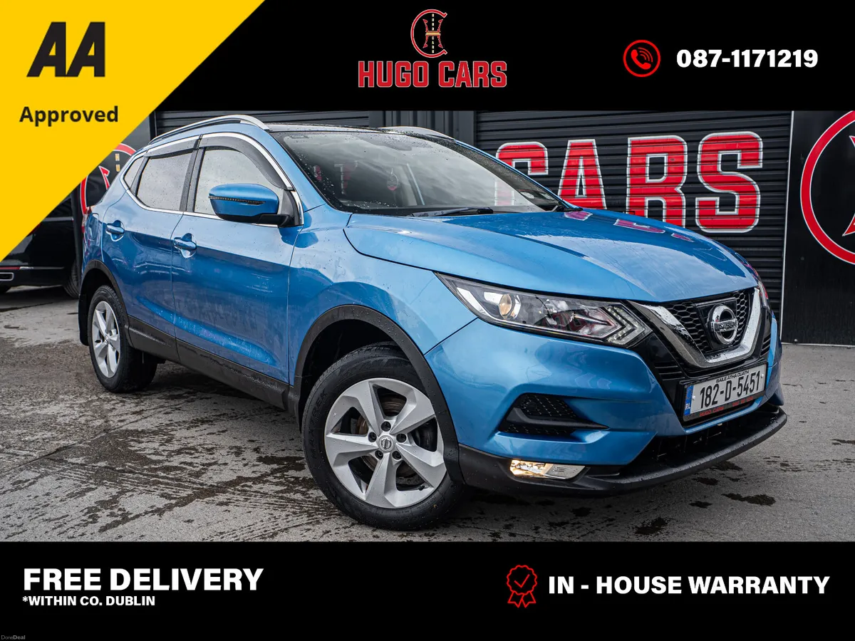 182 Qashqai 1.6d/High spec/New NCT/1yr warranty - Image 1