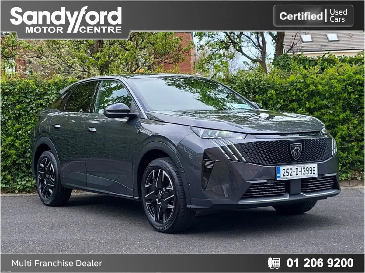 Peugeot 3008 GT 1.2 MHEV 145bhp eDCS6**Ex Demo** - Image 1