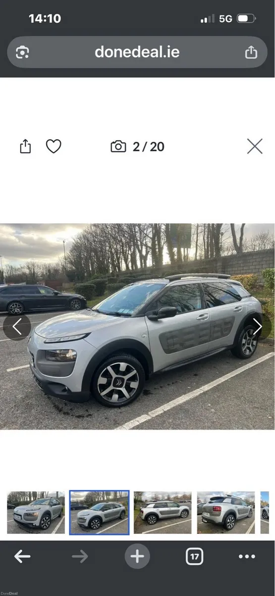 Citroen 2016 C4 cactus Nct 2/27 1.6 hid - Image 1