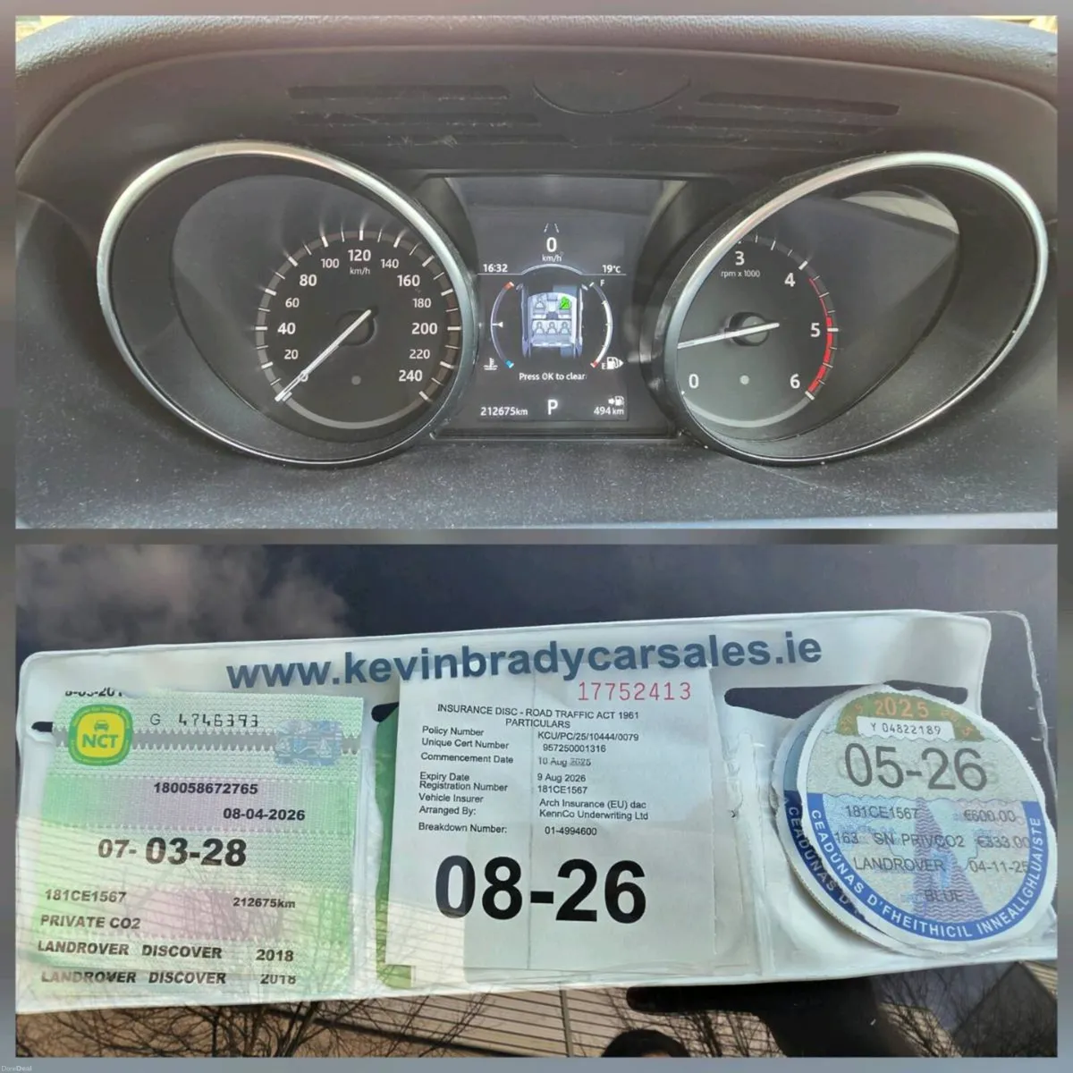 Landrover Discovery 5 2018 Automatic New NCT - Image 3