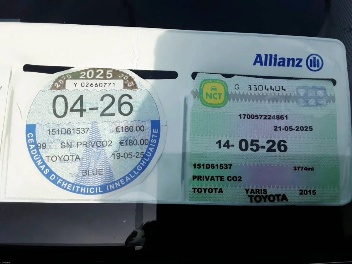 Toyota yaris just ncted low mileage - Image 3