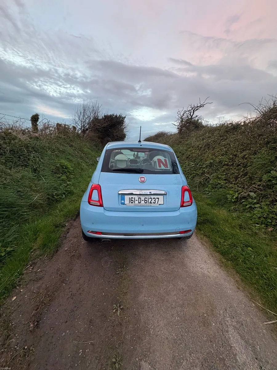 Fiat 500 baby blue - Image 3