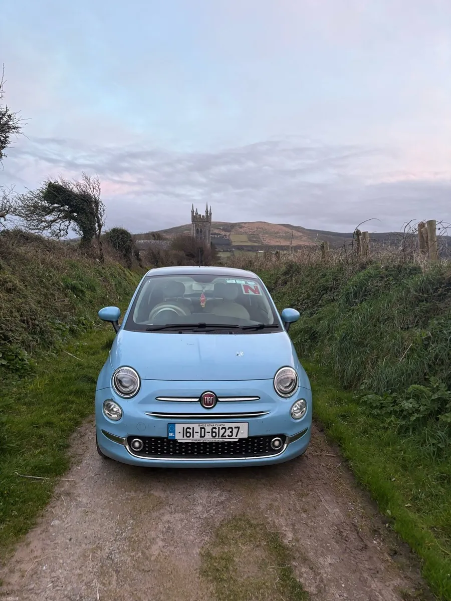 Fiat 500 baby blue - Image 1