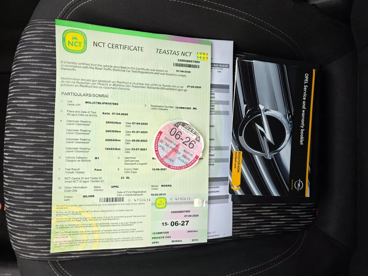 Opel Mokka SC 1.7 CDTi – 2015 – New NCT - Image 4