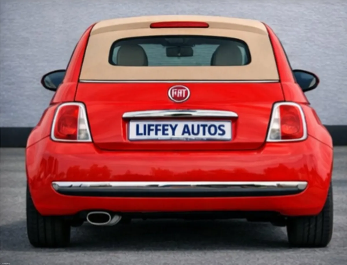 Fiat 500 2014 CONVERTIBLE ROOF AUTOMATIC - Image 2