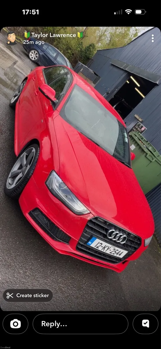 2012 Audi a4 s line black edition fresh nct - Image 3