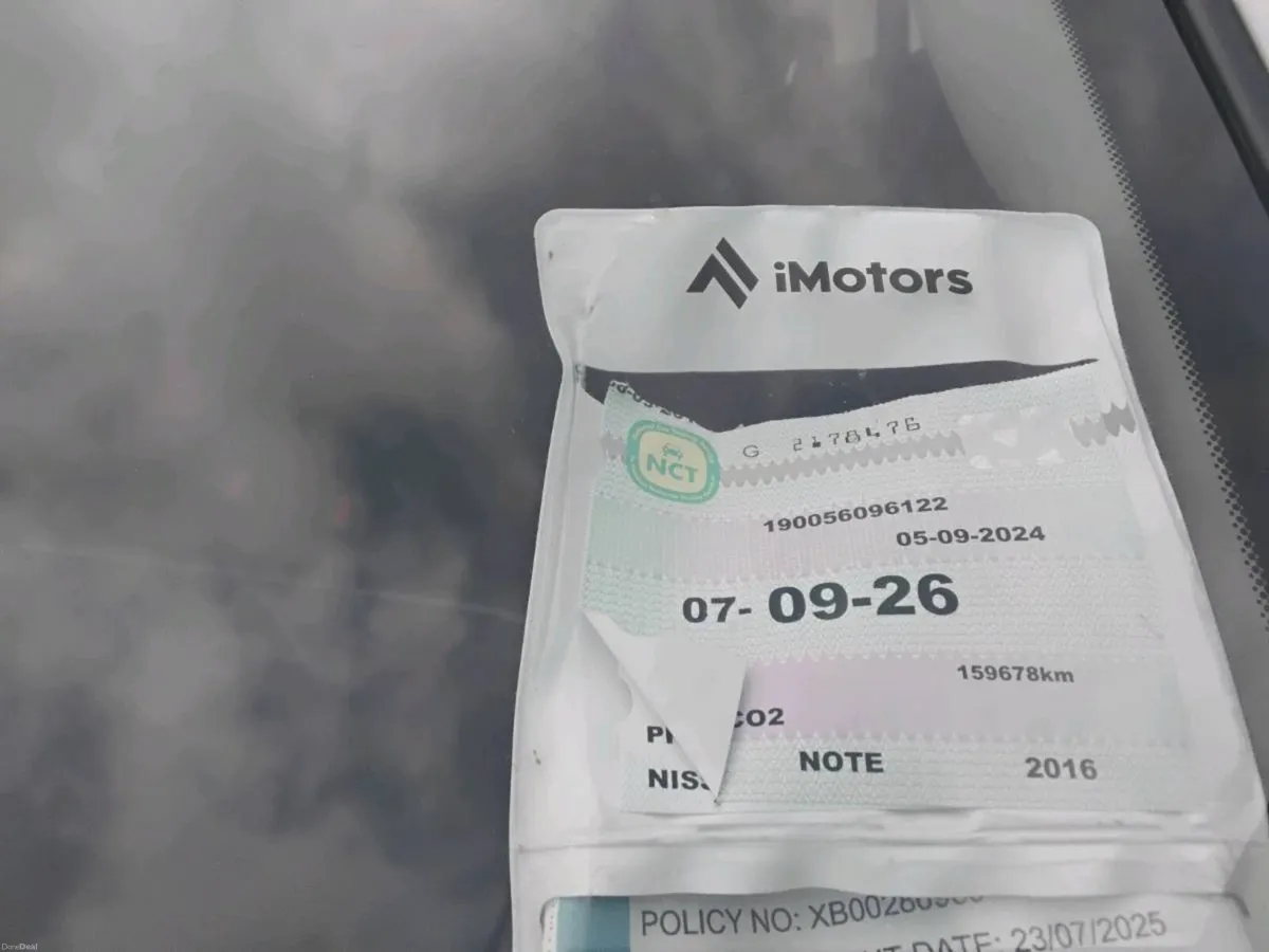 16 Nissan note nctd - Image 3