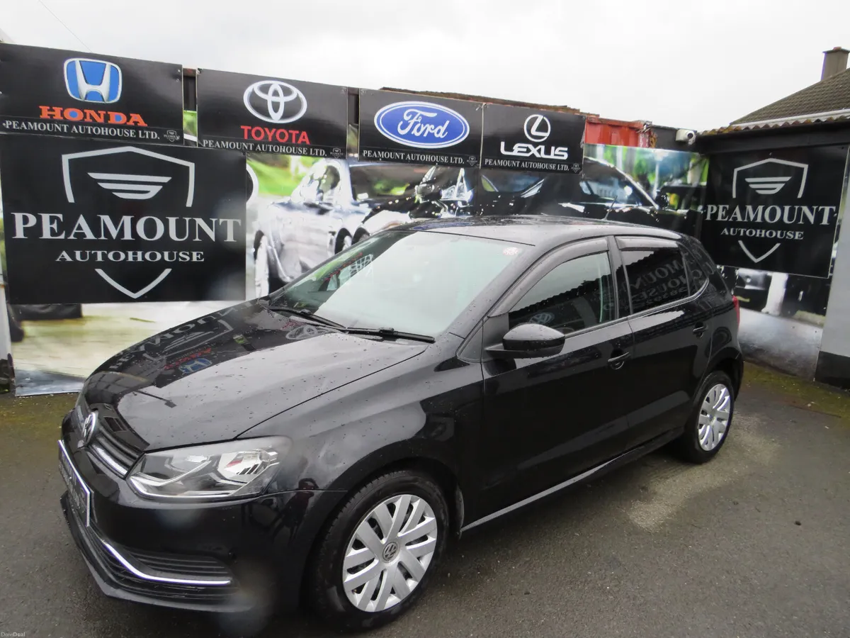 2014 VW POLO 5DR BLACK ONLY 69KMH - Image 1