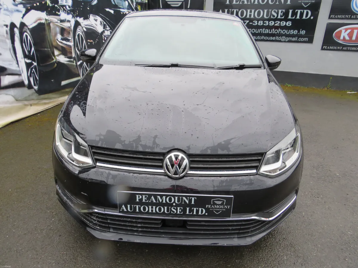 2014 VW POLO 5DR BLACK ONLY 69KMH - Image 3