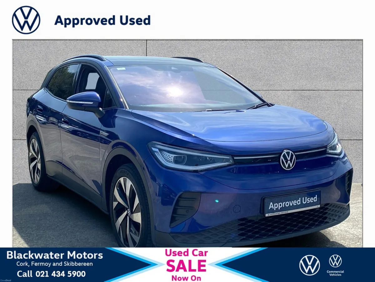 Volkswagen ID.4 FAMILY 77KWH 204BHP WITH PANORAMIC - Image 1