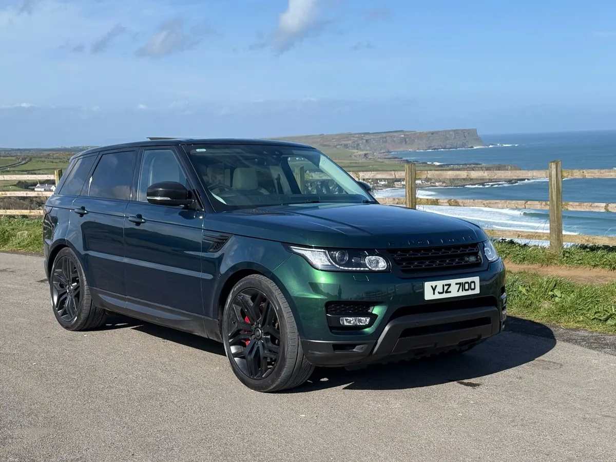 2017 Range Rover Sport SVO Green - Image 1