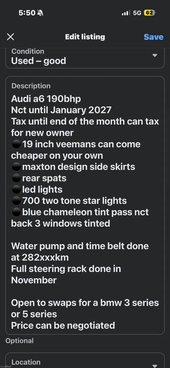 Audi a6 se ultra 187 bhp - Image 4