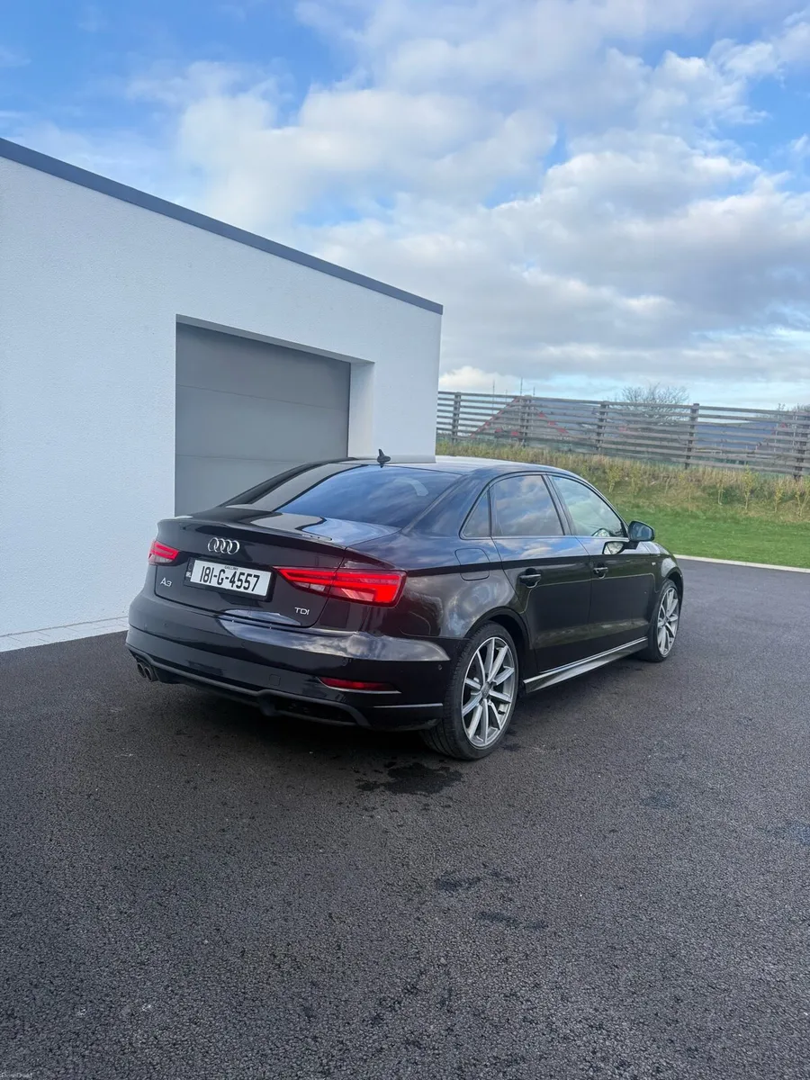 2018 A3 1.6 TDI BLACK EDITION AUTO S LINE - Image 2