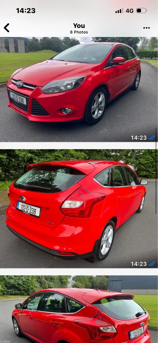 Red ford focus - Image 1