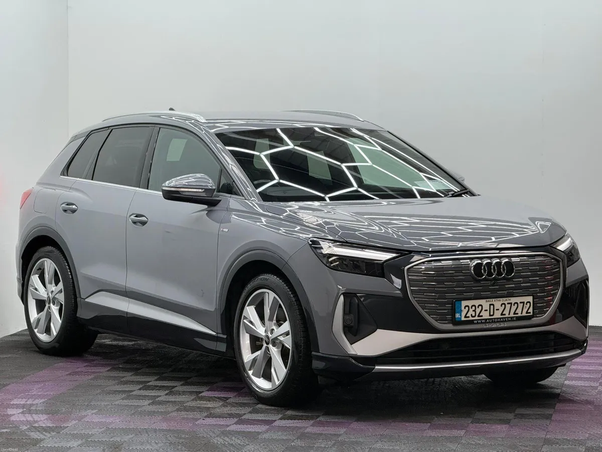 2023 Audi e-tron Q4 S Line, Low Kms - Image 1