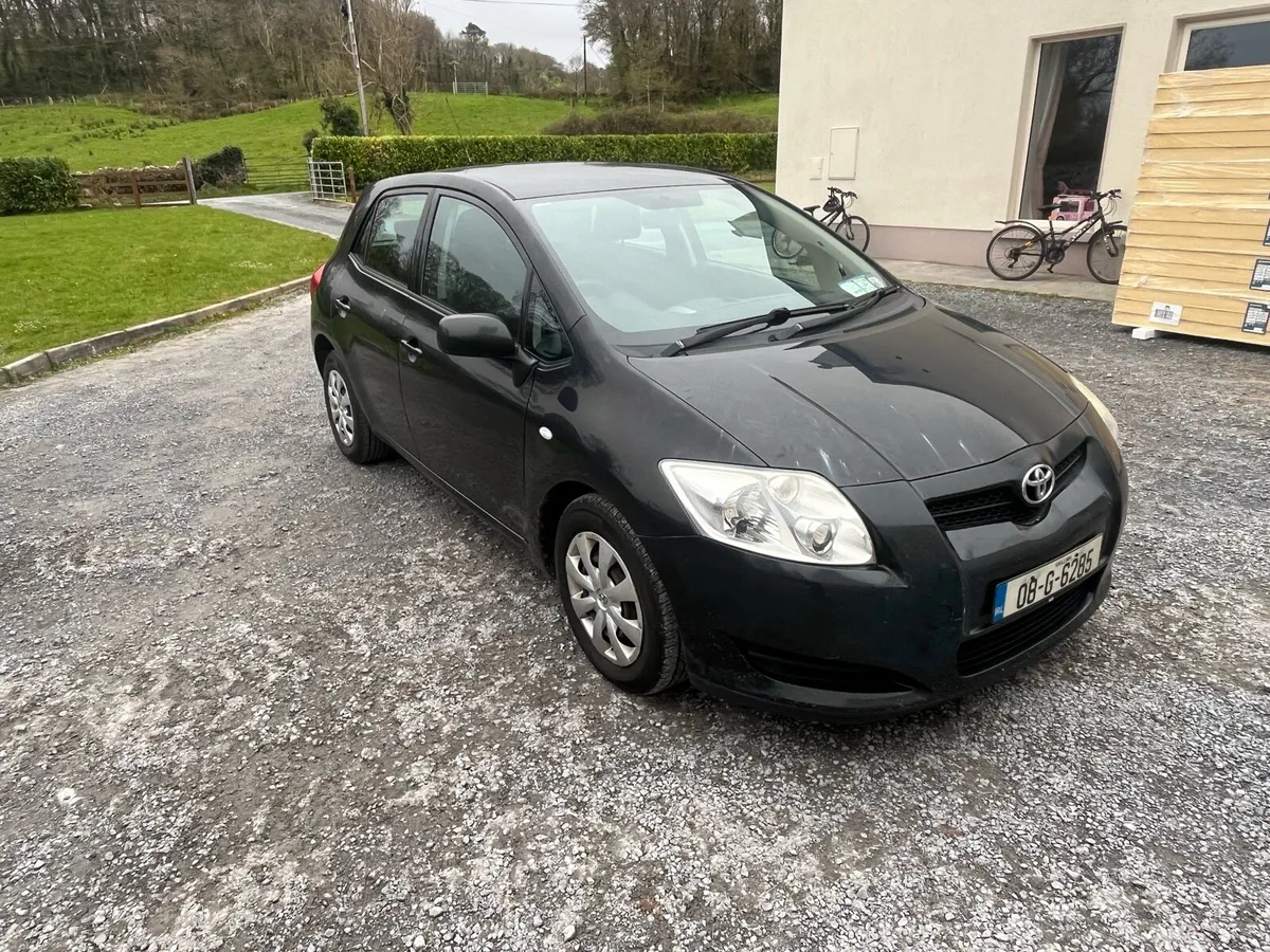 2008 Toyota auris 12 months nct 2 months tax - Image 1
