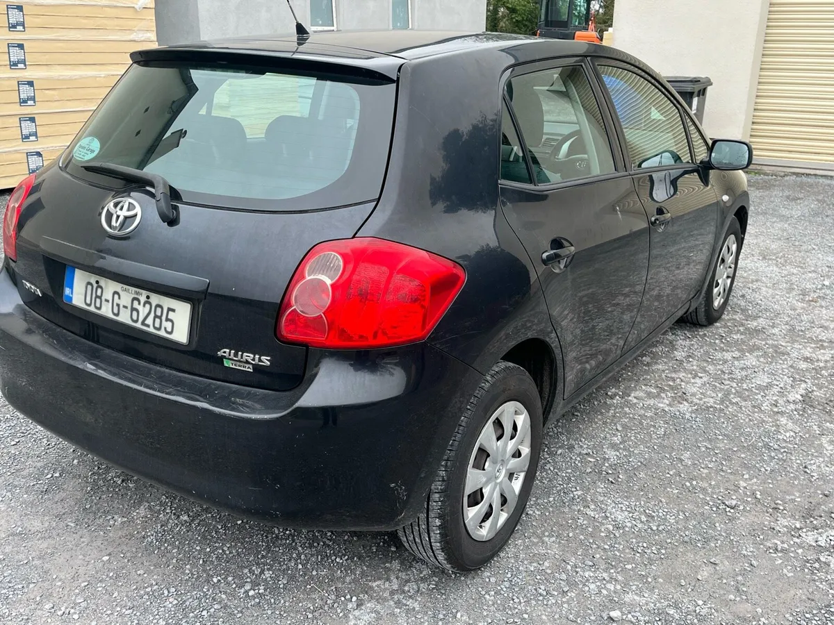 2008 Toyota auris 12 months nct 2 months tax - Image 3