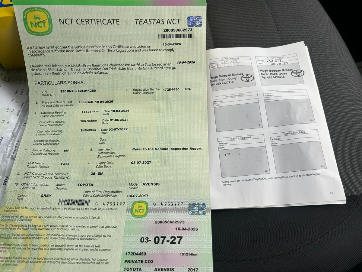 Toyota Avensis 2017 1.6D new NCT07/27,TAX07/26 - Image 6