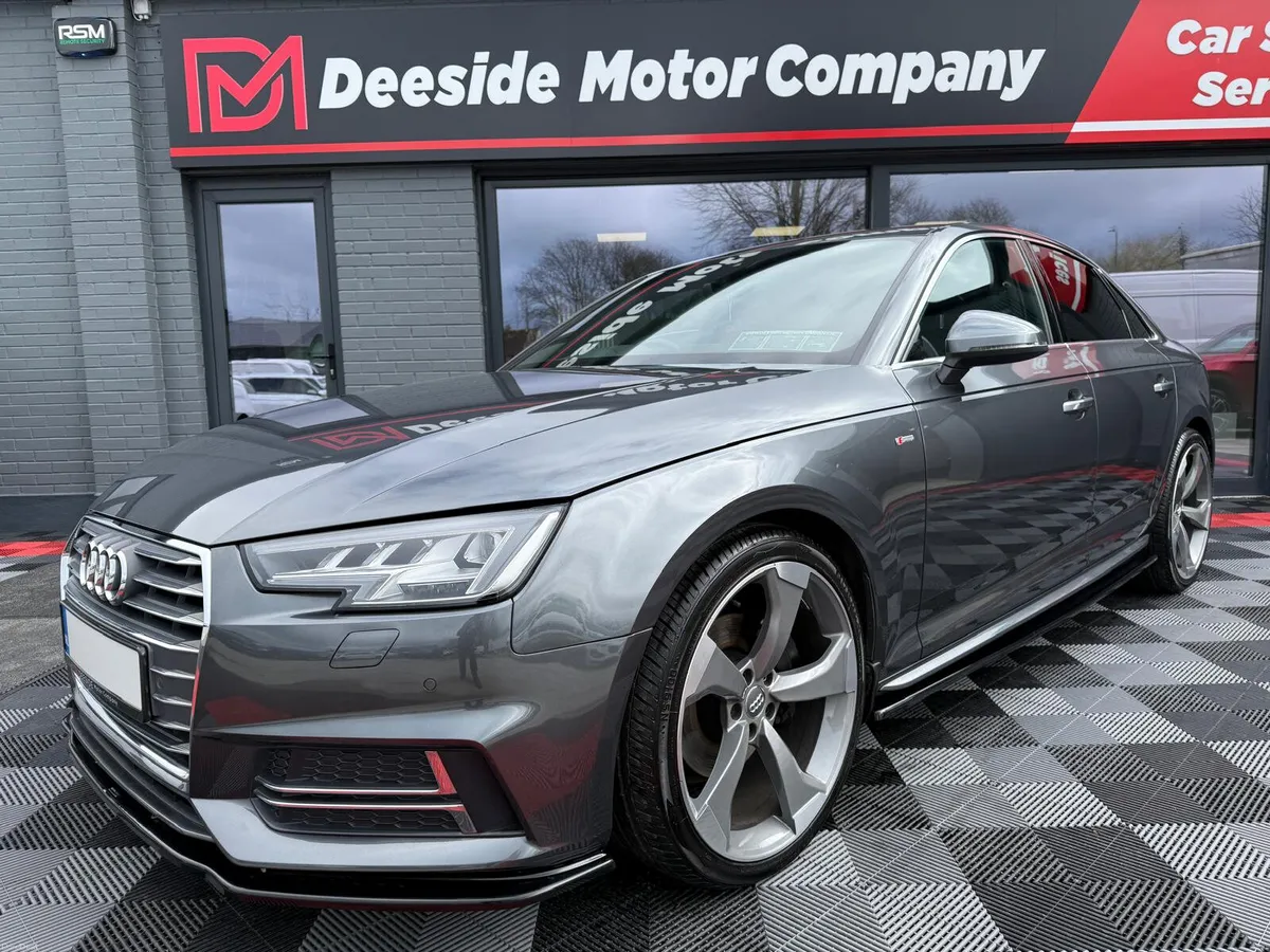 Audi A4 2017, S-LINE,BLACK LEATHER, 190BHP. - Image 2