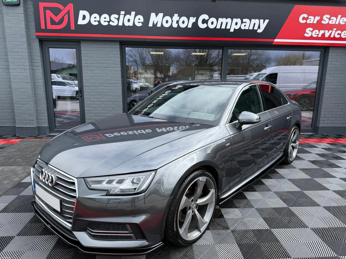 Audi A4 2017, S-LINE,BLACK LEATHER, 190BHP. - Image 1