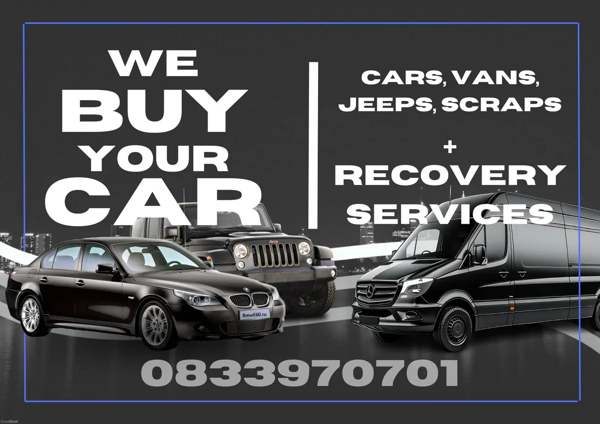 We buy cars around Monaghan