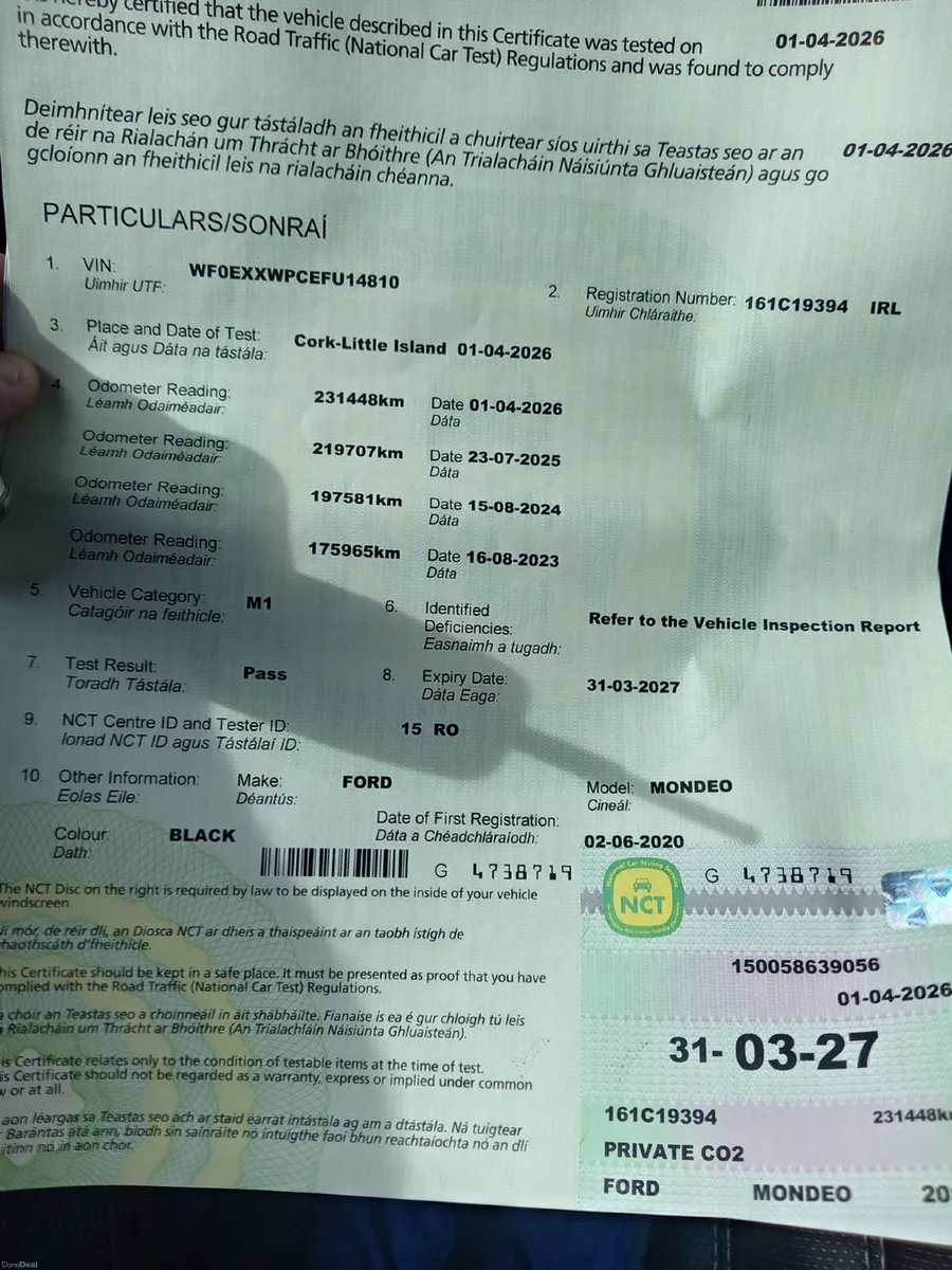 Ford Mondeo 2016 - Image 3