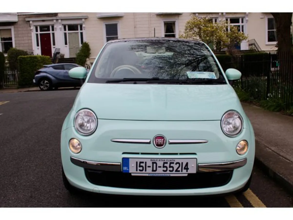 Fiat 500 1.2 Lounge 69BHP , FSH, NCT, TAX, ONLY 10 - Image 3