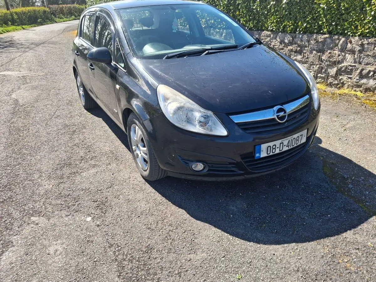 2008 Opel Corsa 1.2 petrol, nct 12/26, tax 6/26 - Image 2