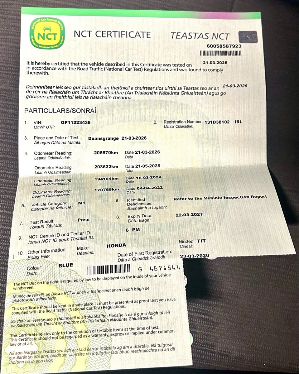 HONDAT FIT 2013 - Image 4