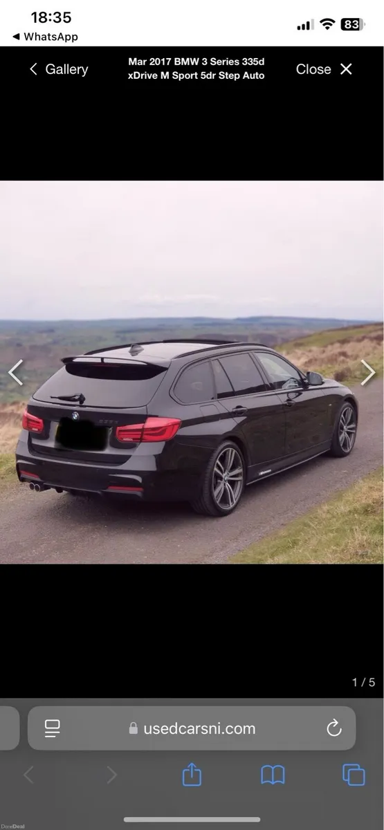 BMW 335d Shadow Edition M-Sport X-Drive - Image 3