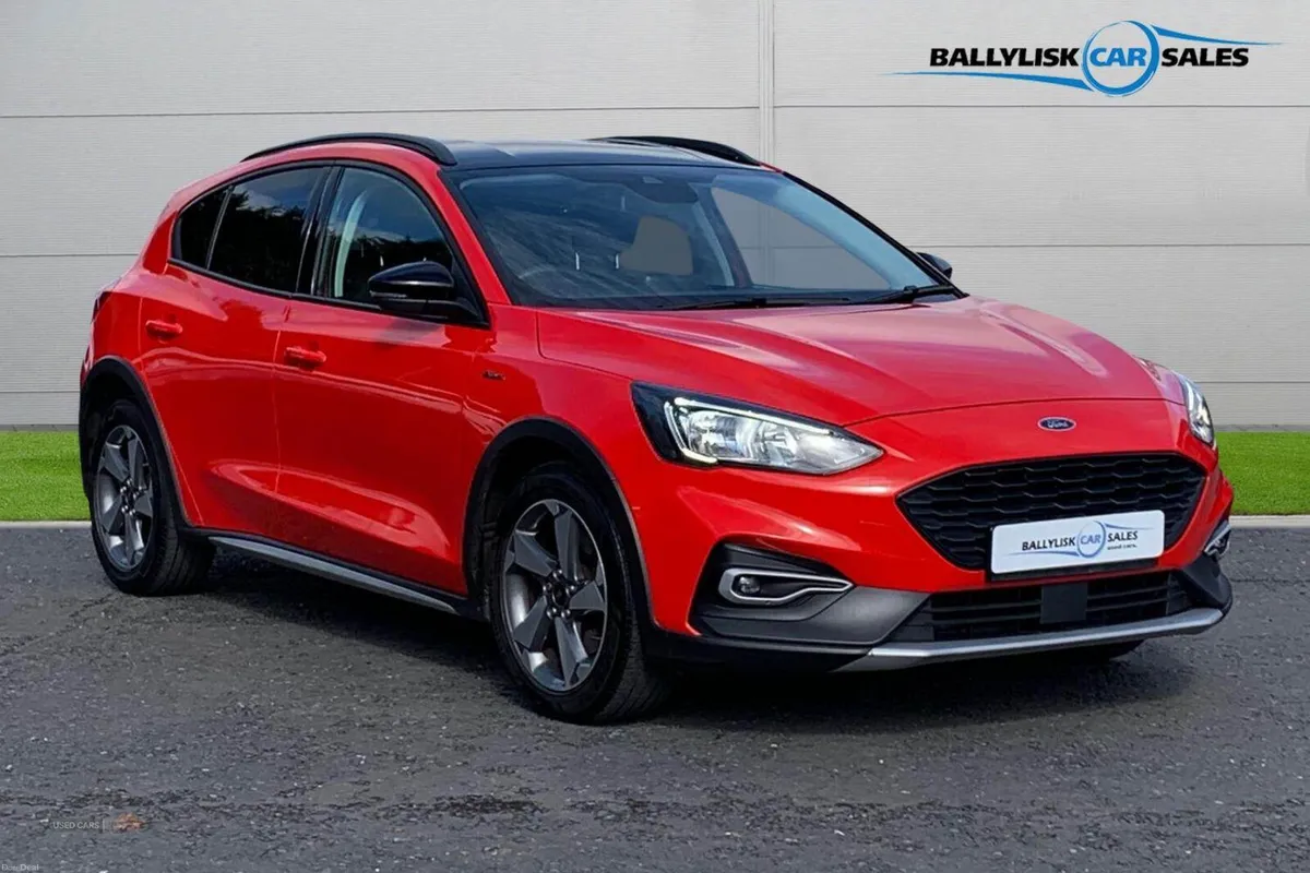 Ford Focus 1.0T 125PS Active in Race Red with 30K - Image 1